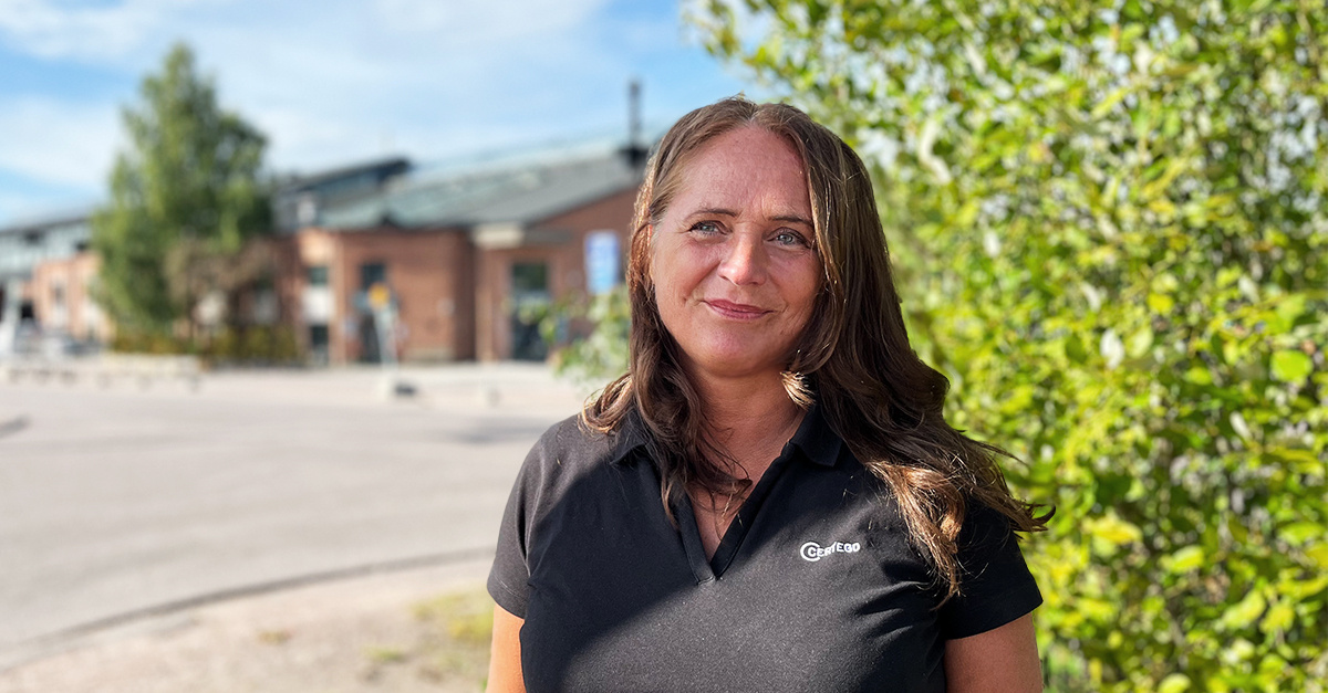 Malin Hammarström, filialchef hos CERTEGO i Västerås.